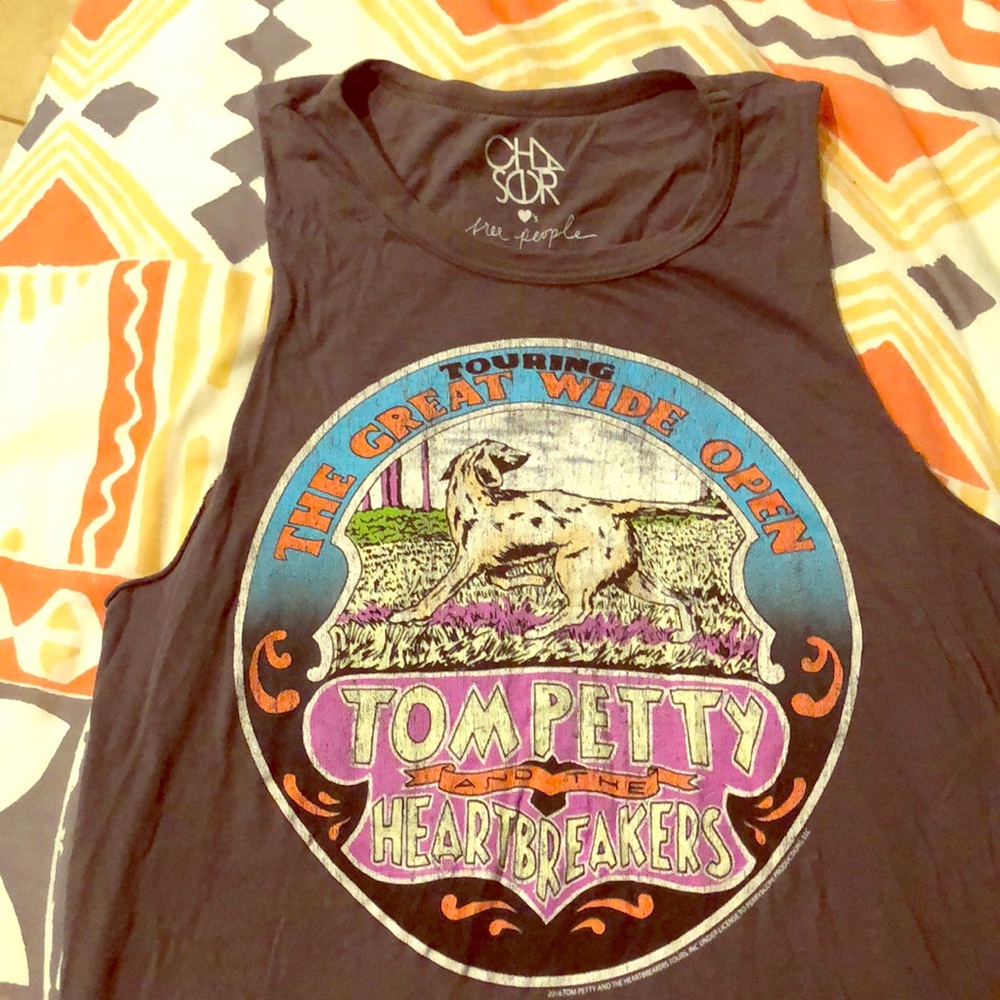 Chaser Free People Tom Petty Tee